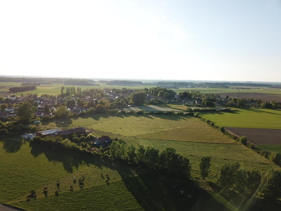 Le Chalet De La Ferme Du Tertre Villers-au-Tertre Szoba fotó